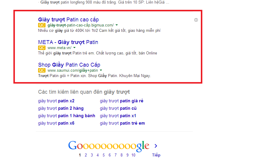 Dịch vụ chạy quảng cáo google adwords giá rẻ